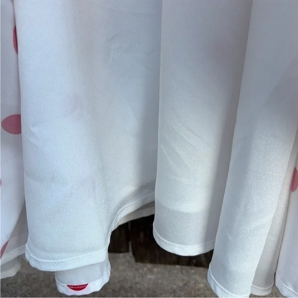 NWT Eloquii Tiered Polka Dot Dress White
Red Size 22 - Picture 9 of 13